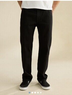 AEO fitted straight leg denim
